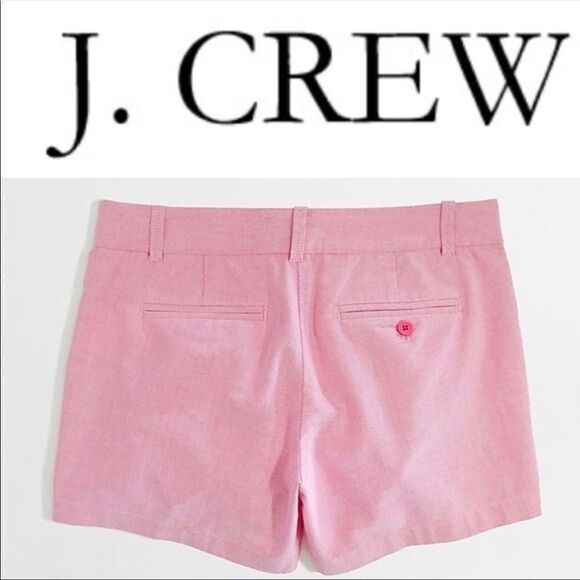 J. Crew Oxford Chino Shorts - Picture 1 of 8
